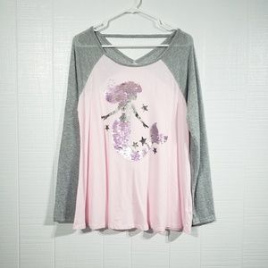 Justice Shirts & Tops - Justice Sequins Mermaid Top F6 Justice Shirts & Tops - Justice Sequins Mermaid Top F6